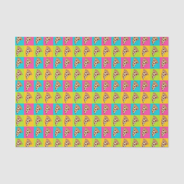 Pizzaentwurfs-Seidenpapier Seidenpapier (Vorderseite)