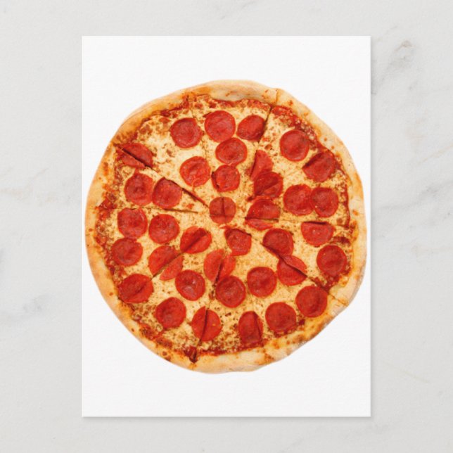 Pizzafreund Postkarte (Vorderseite)