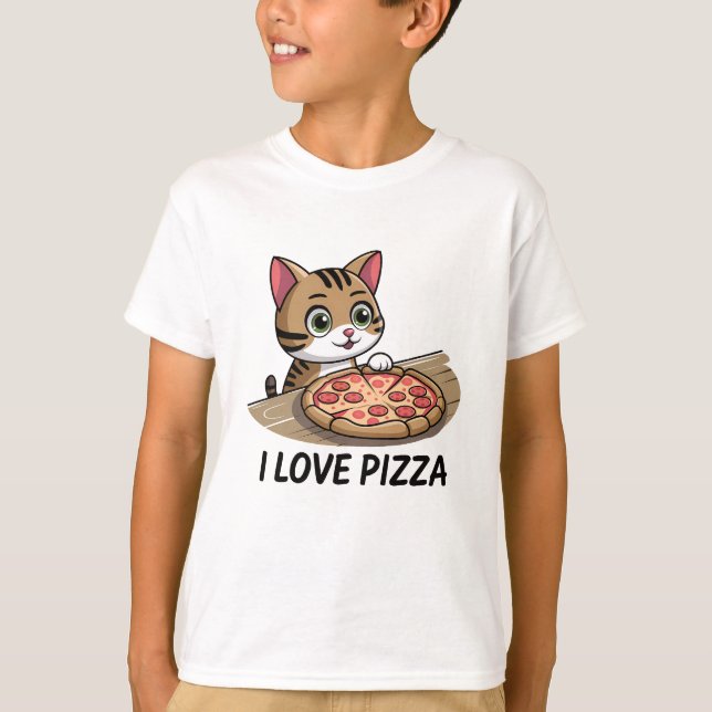 Pizzafreund T-Shirt (Vorderseite)