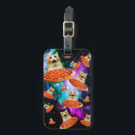 Pizzakatze  gepäckanhänger<br><div class="desc">Funny und verrücktes Design für ein cooles Geschenk !</div>