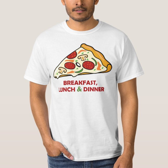 Pizzaliebhabert-shirt T-Shirt (Vorderseite)
