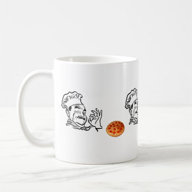 Pizzaman Mug (Gauche)