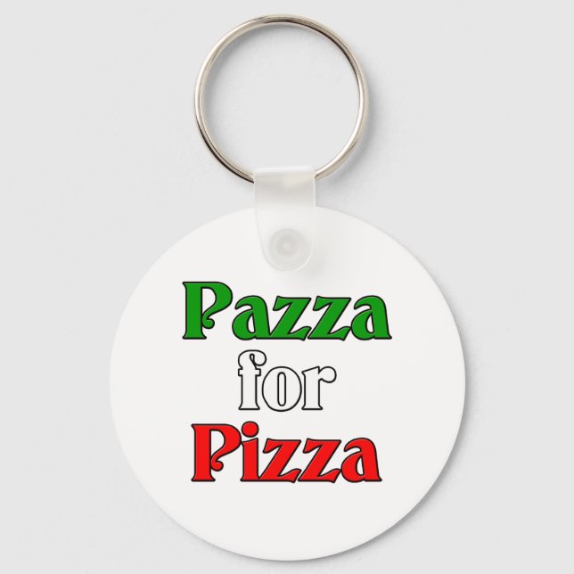 Pizzapazza Schlüsselanhänger (Vorderseite)