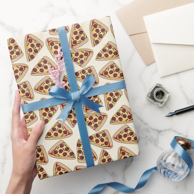 Pizzapierpapier Geschenkpapier (Schenken)
