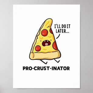 Pizzapuppenstück Poster