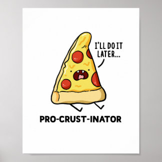 Pizzapuppenstück Poster
