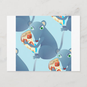 Pizzarrat Postkarte