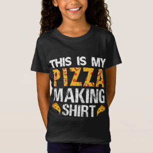 Pizzas machen lustig. Das ist meine Pizzeria T-Shirt