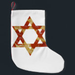Pizzasterne des David Strumpfs Kleiner Weihnachtsstrumpf<br><div class="desc">"Pizza star david ", interreligiös, "inter-religiöser""Stern der david""glückliche hanukkah""chanukah jewish"Hanukkah, chanukah, chanukka,  chanukkka, hannuka</div>