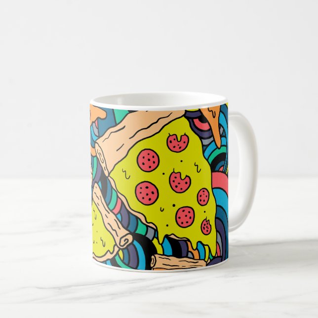 Pizzastrom Kaffeetasse (VorderseiteRechts)