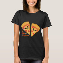 Pizzastück mit Anführungszeichen T-Shirt