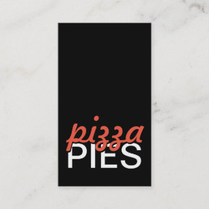 Pizzatorten-Lochkarte Treuekarte