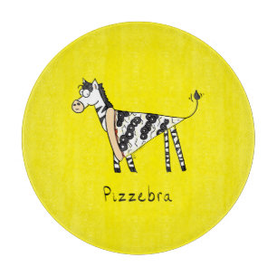 Pizzebra Pizza Zebra Cutting Board Schneidebrett