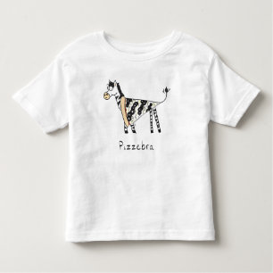 Pizzebra Pizza Zebra Kids T - Shirt