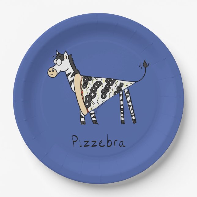 Pizzebra Pizza Zebra Paper Teller (Vorderseite)