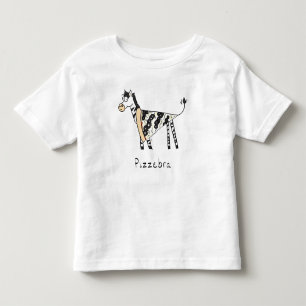 Pizzèbre Pizza Zèbre T-shirt de l'enfant