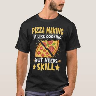 Pizzeria Professioneller Pizzabäcker - Pizzaherste T-Shirt