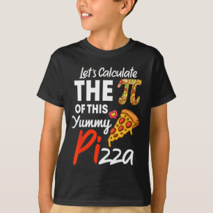 Pizzeria pun mathematica pi pari T-Shirt