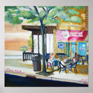 Pizzeria Slice of New York Poster