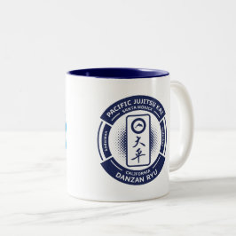 PJK 11oz Tasse / Blau mit Delphin