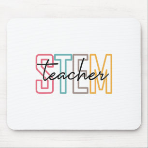 Pjmk Stem Lehrer Naturwissenschaft Technologie Leh Mousepad