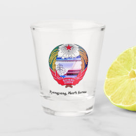 Pjöngjang, Nordkorea (DVRK), Einsiedlerreich Schnapsglas
