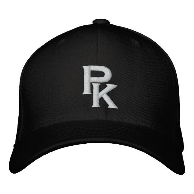 PK Hat Bestickte Baseballkappe (Vorderseite)