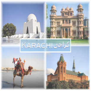 PK Karachi - Mazar e Quaid - Mohatta Palace - Aufkleber
