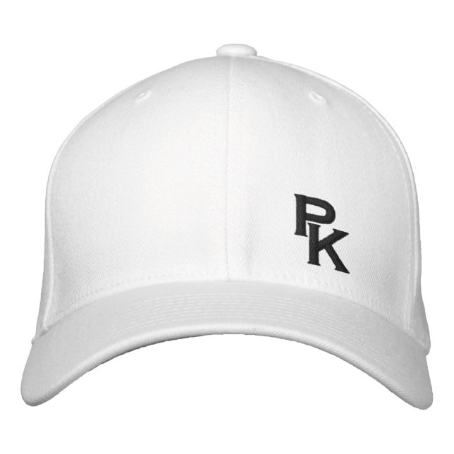 PK (niedrigeres links) Bestickte Kappe (Vorderseite)