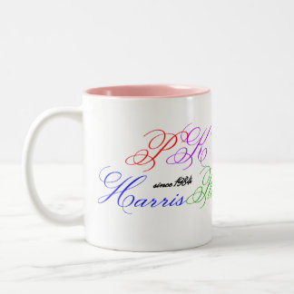 PkHarris Platz-Designer-Kaffee-Tasse Zweifarbige Tasse