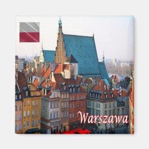 PL - Polen - Warschau - Sain John Cathedral Magnet