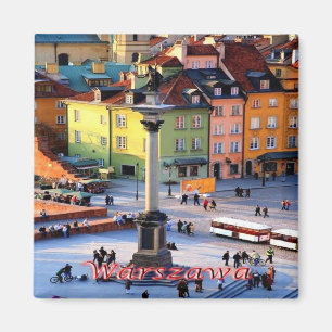 PL - Polen - Warschau - Sigismund-Spalte Magnet