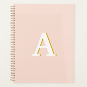 Pla de typographie Vintage couleur rose vierge ini