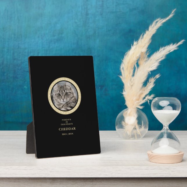 Placa con atril fotoplatte (Seite)