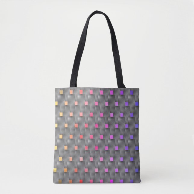 Placas cinza, quadros amarelo, salmão, rosa, lilás tasche (Vorderseite)
