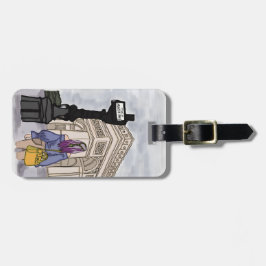 Place Charles de Gaulle Paris. Gepäckanhänger