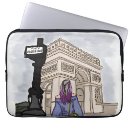 Place Charles de Gaulle Paris. Laptopschutzhülle