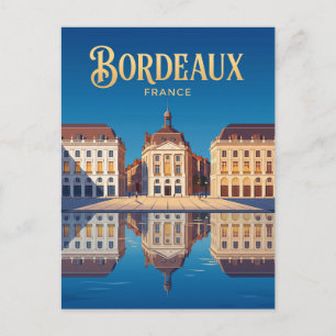 Place de la Bourse Frankreich Postkarte