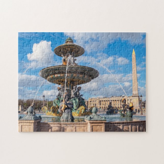 Place de la Concorde and obelisk - Paris, Frankrei (Horizontal)