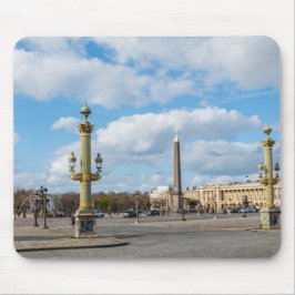 Place de la Concorde and obelisk - Paris, Frankrei Mousepad