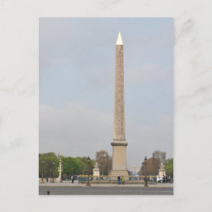 Place de la Concorde in Paris Postkarte