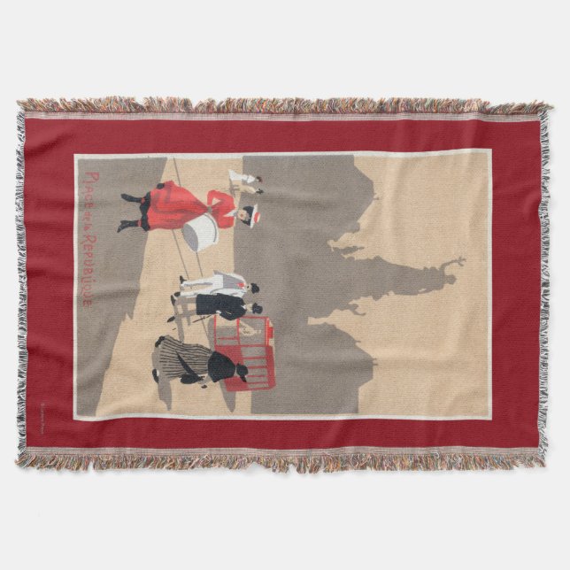 Place- de la Republiquekunst-Deko-Szene Decke (Vorderseite)