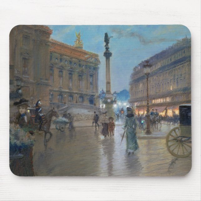 Place de L'Opera, Paris Mousepad (Vorne)