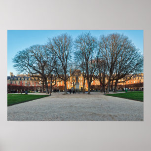 Place des Vosges in Paris - France Poster