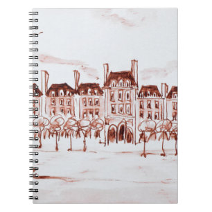 Place des Vosges   Marais, Paris Notizblock