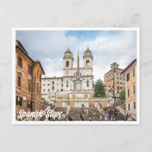 Place d'Espagne Rome Italie Photo Carte postale