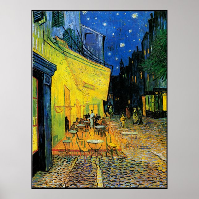 Place Du Forum in Arles Poster (Vorne)