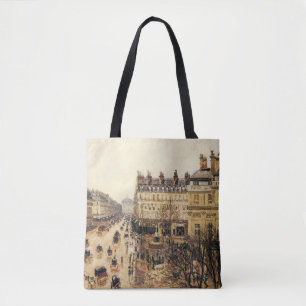 Place du Theater Francais, Paris Rain by Pissarro Tasche