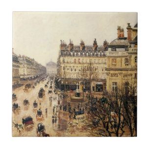 Place du Théâtre Français, Paris Regen von Pissarr Fliese