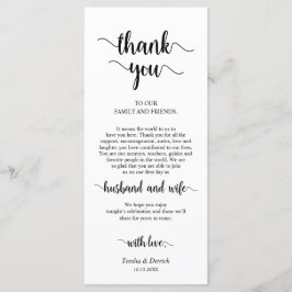 Place Setting Dankeschön, rustikale Landkarten Programm